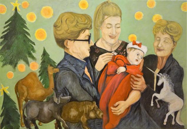 3 for 2 adoration des reines  female Epiphany 